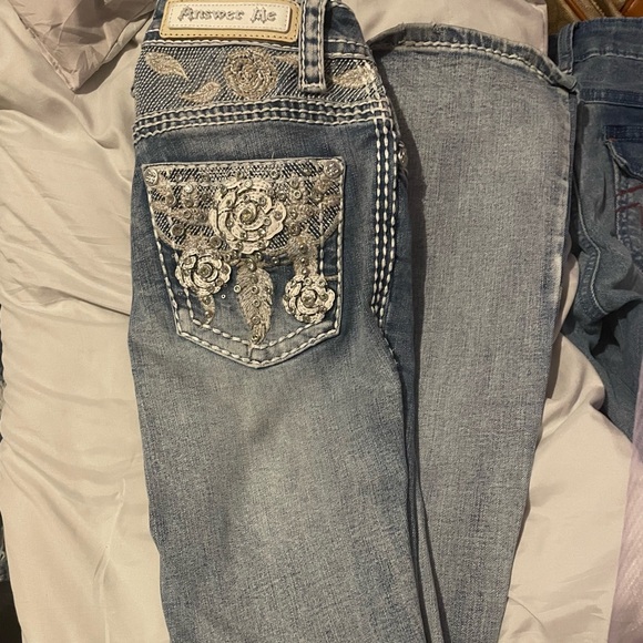 Answer Me Women Jeans Size 26/3 - Picture 2 of 2